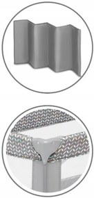 ShopJK PĂTUȚ DE CĂLĂTORIE LIONELO STEFI - GREY CONCRETE MULTICOLOR