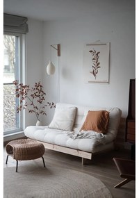 Canapea albastru petrol extensibilă 140 cm Roots – Karup Design