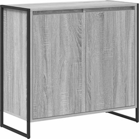 vidaXL Dulap lateral Gri Sonoma 79 x 36 x 75 cm Lemn compozit
