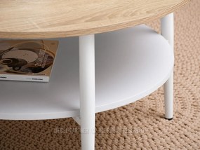 Măsuță de cafea Randolf Xl (sonoma + alb). 1111706