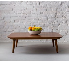 Măsuță de cafea din lemn de frasin Ragaba Contrast Tetra, natural, 110 x 110cm