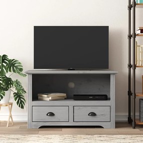 vidaXL Comodă TV cu 2 sertare „BODO” gri 91,5x44,5x56 cm lemn de pin