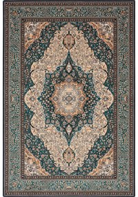 Covor verde din lână 160x240 cm Charlotte – Agnella
