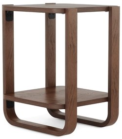Măsuță auxiliară din lemn masiv de eucalipt 38x42 cm Bellwood – Umbra