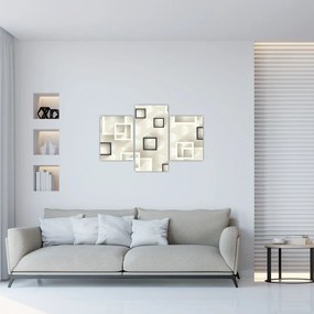 Tablou geometric abstract (90x60 cm)