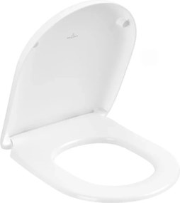 Capac WC Villeroy&Boch Antao functie SoftClosing si QuickRelease alb Stone White