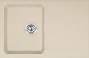 Chiuveta bucatarie compozit Franke Orion Avena 1 cuva cu picurator 78x50 cm tectonite finisaj bej mat