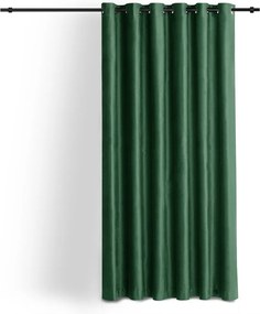 Draperie verde dimout (semi-opacă) din catifea 265x250 cm Velto – Filumi