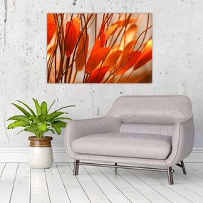 Tablou - Frunze înflorite (90x60 cm)