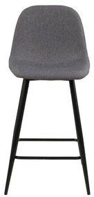 Set 2 scaune Actona Wilma, gri deschis