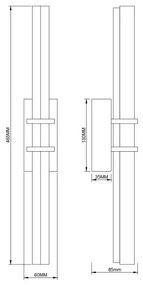 Zuma Line - Aplica de perete LED IGGLY, 10W/230V, auriu - 003064-034737