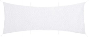 vidaXL Plasă de camuflaj cu geantă de depozitare, alb, 623x203 cm