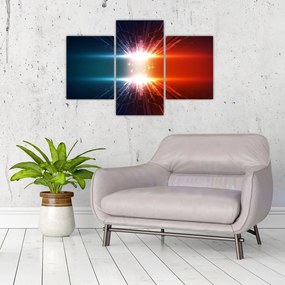 Tablou abstract cu glonț activ (90x60 cm)