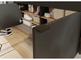 Set pentru hol gri antracit/natural Ameca – Germania