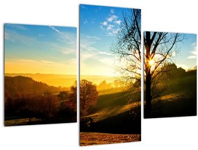 Tablou cu răsăsrit de soare (90x60 cm)