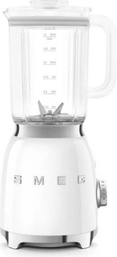 Blender Smeg BLF03WHEU, 800 W, 1,5 l, 18 000 rpm, 4 programe, 4 viteze + Impuls, Otel inoxidabil, Alb