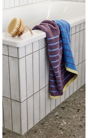 Prosop din bumbac Hübsch Dora, 50 x 100 cm, albastru - violet