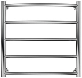 Radiator portprosop CLASSIC 102W/230V 50x53 cm oțel inoxidabil/crom lucios