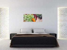 Tablou cu legume (120x50 cm)