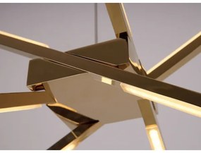 Lustră LED pe cablu MAXLIGHT P0457 SPIDER LED/33W/230V auriu