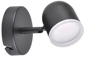 Spot LED de perete RAWI LED/4,2W/230V negru