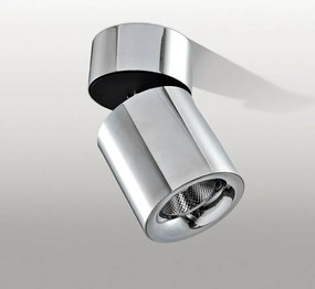 Spot LED aplicat, directionabil pentru tavan/plafon SIENA 10W 4000K crom