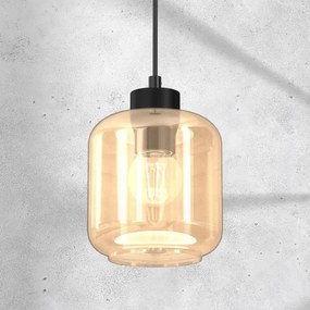 Lustră pe cablu SOMBRA 1xE27/60W/230V bej