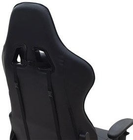 Scaun de gaming Hartley piele ecologica negru