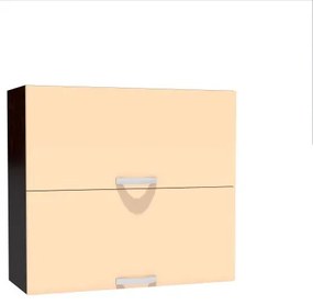 Corp superior 80 cu 2 usi orizontale Zebra cappuccino
