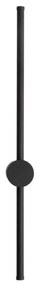 Aplica LED design liniar 60cm Spirit 9w negru