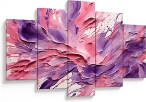 Tablou - Abstracție romantică (150x105 cm)