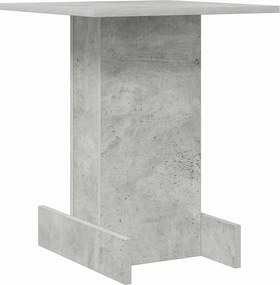 vidaXL Masă laterală Gri din beton 44,5 x 45 x 55 cm Lemn compozit