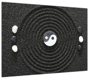 Tablou - Jing și Jang (70x50 cm)