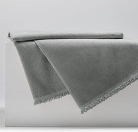 Cuvertură gri din janilie 220x240 cm Talo – Filumi