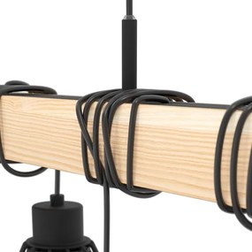 Lustră pe cablu Eglo 43134 TOWNSHEND 9xE27/60W/230V