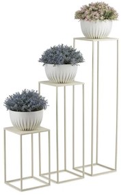 Suport de flori 70x24 cm crem