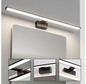 Brilagi - Lampă LED pentru oglindă de baie VESTRA LED/15W/230V, 80 cm, IP44, negru