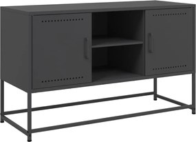 vidaXL Dulap TV, negru, 68,5x39x60,5 cm, oțel
