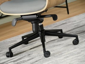 Fotoliu Lionel (stejar gri + negru). Promo -15%. 1110518