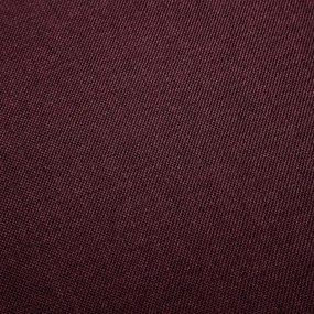 Scaune de masa pivotante, 2 buc, violet, material textil 2, Violet