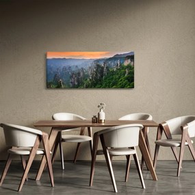 Tablou - Parcul forestier național Zhangjiajie (120x50 cm)