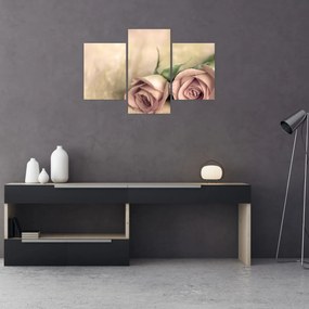 Tablou - Trandafiri fine (90x60 cm)