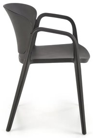 Scaun de bucaterie Layne, negru