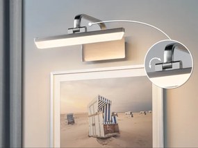 Paulmann 95571 - Lampă LED RENAN 6W pentru tablouri, 230V, 30 cm, crom mat