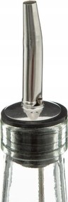 Sticle pentru ulei si otet in suport de bambus GUSTO, 2x 480 ml