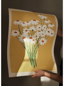 Poster 30x40 cm Daisies – Carla Llanos – The Poster Club
