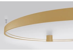 Thoro TH.223 - Plafonieră LED RIO, 30W, 230V, CRI 98, 4000K, Ø 55 cm, auriu