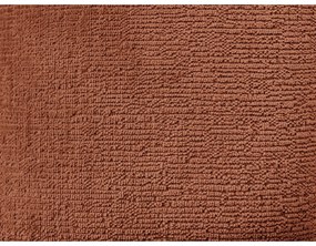 Canapea teracotă cu tapițerie din chenille 237 cm Whesley – Bobochic Paris