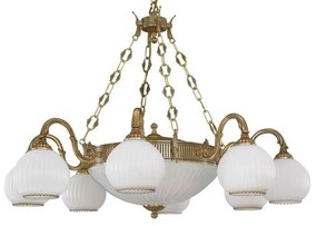 Lustra clasia din alama 8+3 design italian 9300
