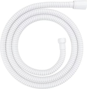 Furtun de dus Omnires 150 cm finisaj alb mat